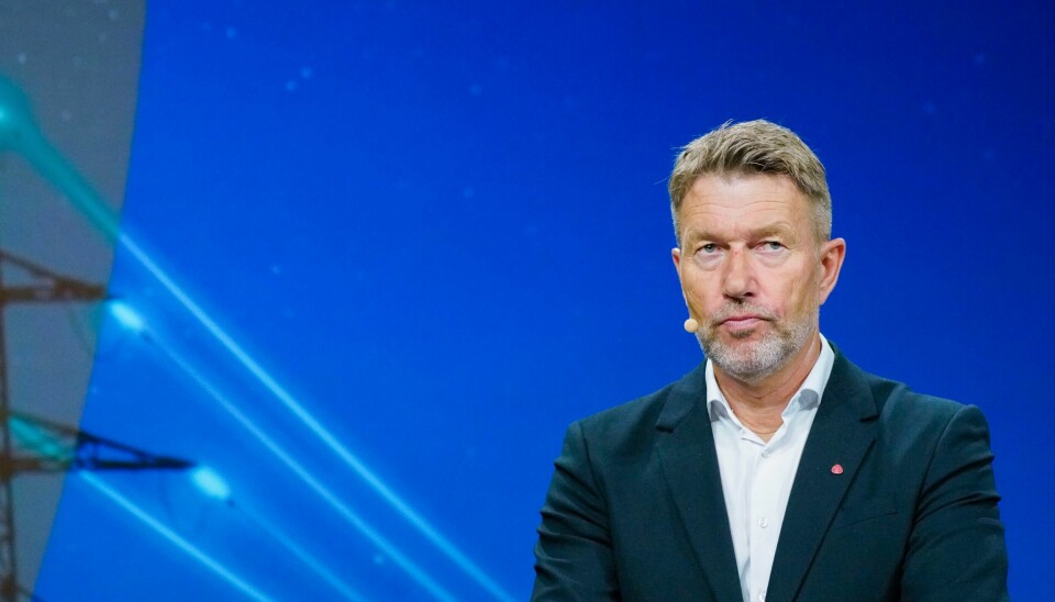 Olje- og energiminister Terje Aasland anslår at strømregningen i andre halvår vil være dobbelt så høy som gjennomsnittet. Olje- og energiminister Terje Aasland anslår at strømregningen i andre halvår vil være dobbelt så høy som gjennomsnittet. Foto: Ole Berg-Rusten / NTB