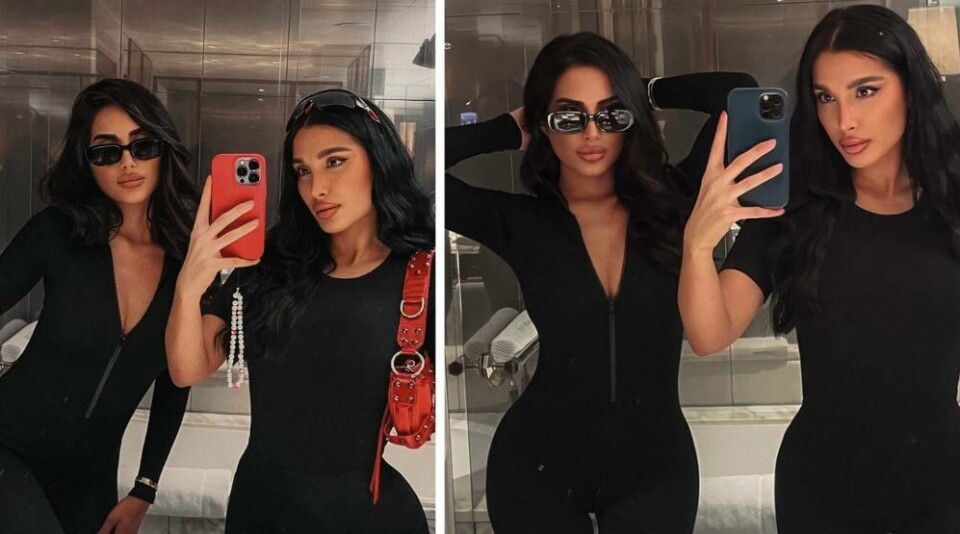 I Netflix sitt nye reality-konsepter Dated and Related dukker de norske tvillingene Nina og Diana Parsijani.
