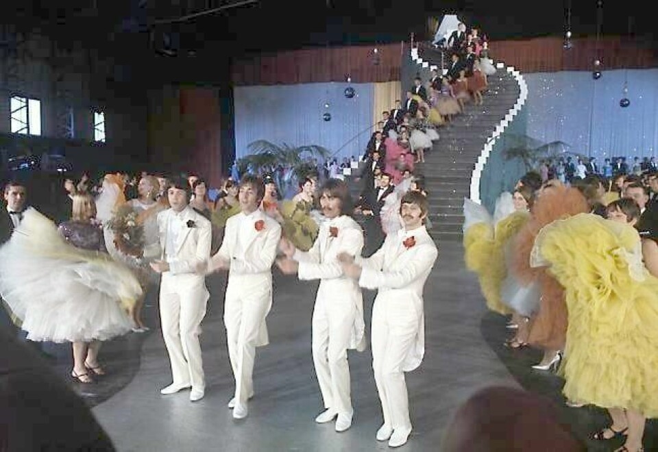 The Beatles i Magical Mystery Tour. FOTO: NRK