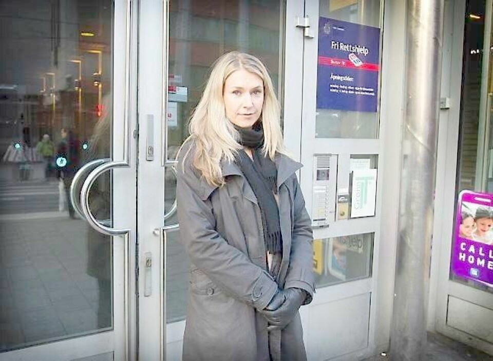 - Det vil ramme brukerne våre hardt. I fjor hadde vi rundt 5.000 saker, og mange av dem ville ikke fått hjelp andre steder, sier Stina Saastad, tillitsvalgt for advokatene ved Fri rettshjelp-kontoret i Oslo.