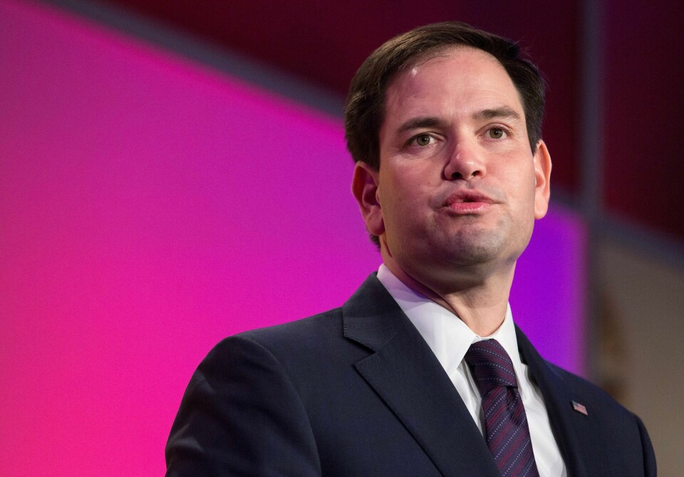 2016: Marco Rubio vil bli president. FOTO: NTB scanpix