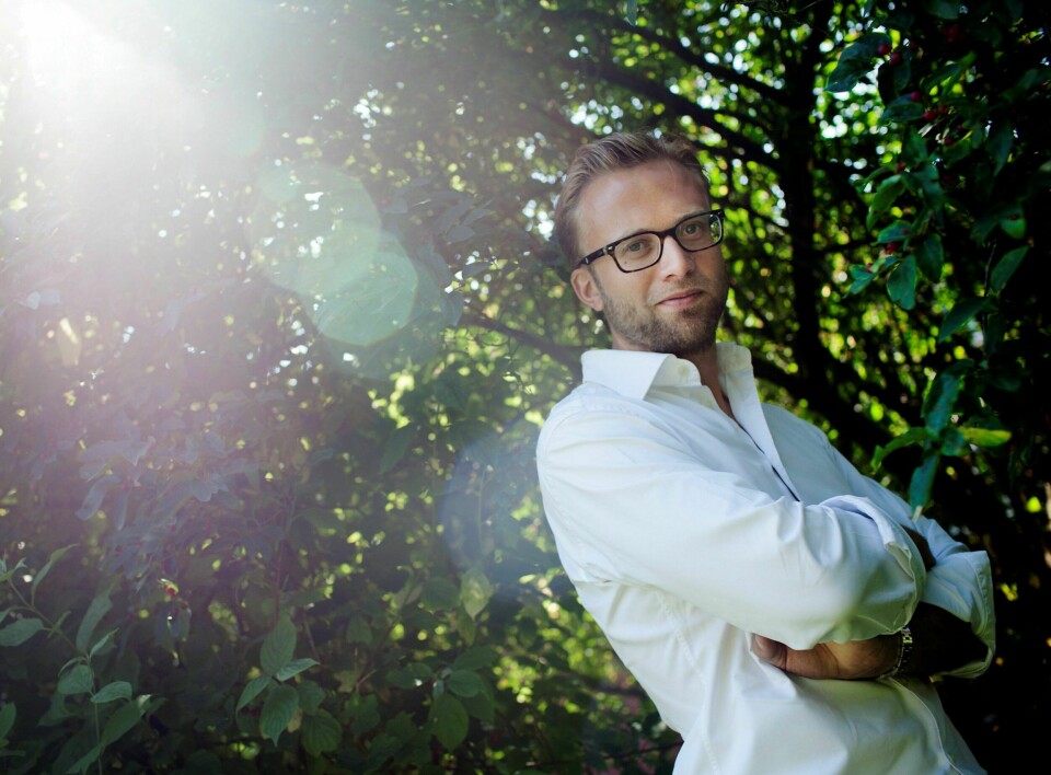 Nikolai Astrup (H) synes det er «relativt imponerende» hva regjeringen har fått til så langt på klimaområdet. Han kan vise til en lang liste med tiltak som er iverksatt og som vil kunne føre til at målsettingen om 40 prosent kutt i klimagassene innen 2030, kan nås. FOTO: BRIAN CLIFF OLGUIN