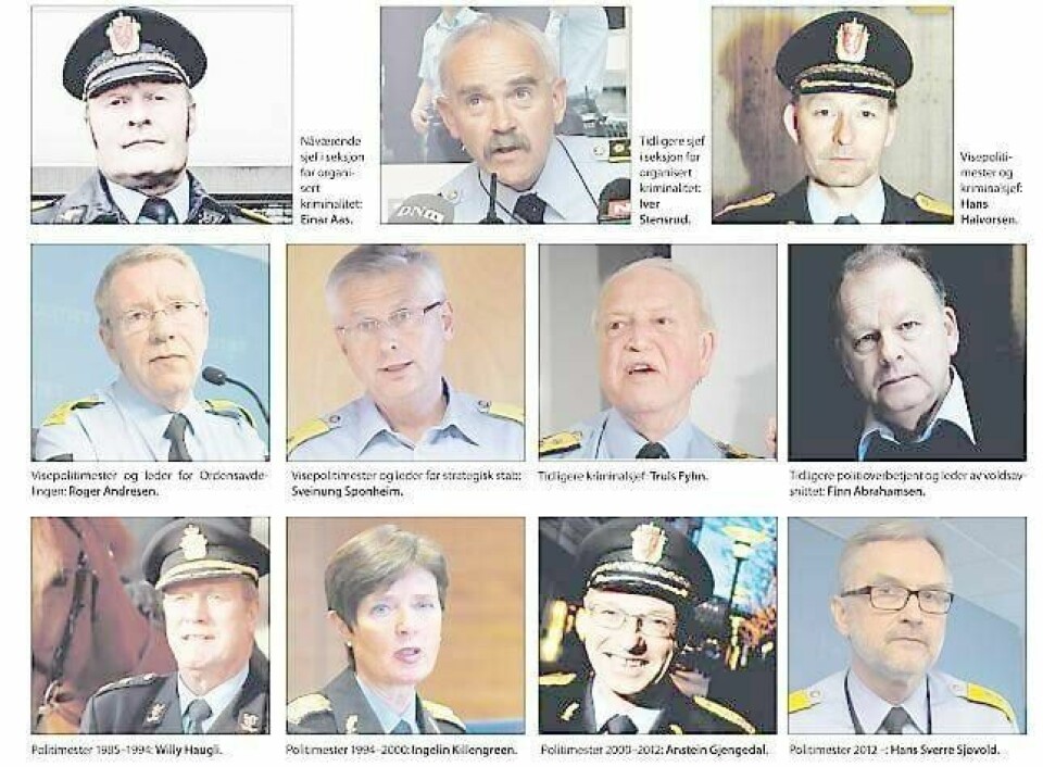 Her er de mange politisjefene korrupsjonssiktede Eirik Jensen (56) har jobbet under siden han startet sin over 30 år lange karrierestige i Oslo-politiet.