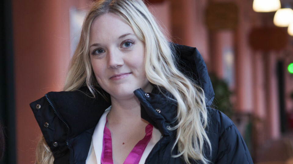 Aina Stenersen står fram med historie om egen selvskading som 15-åring. FOTO: JAVAD PARSA Aina Stenersen står fram med historie om egen selvskading som 15-åring. FOTO: JAVAD PARSA