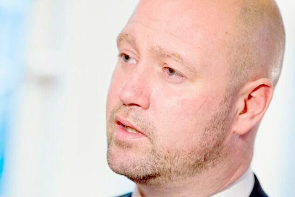 Justisminister Anders Anundsen. FOTO: NTB SCANPIX