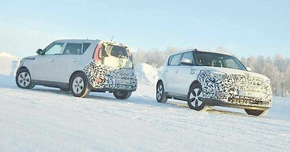 Kia Soul kan bli høstens elbilhit om interessen for elektriske biler holder seg. FOTO: ØIVIND SKAR