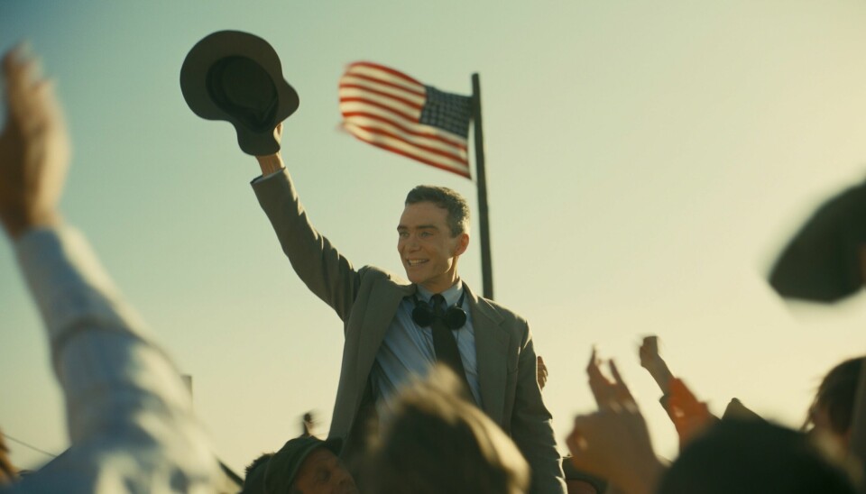 Cillian Murphy i rollen som Oppenheimer i Christopher Nolans nye film. Oppenheimer