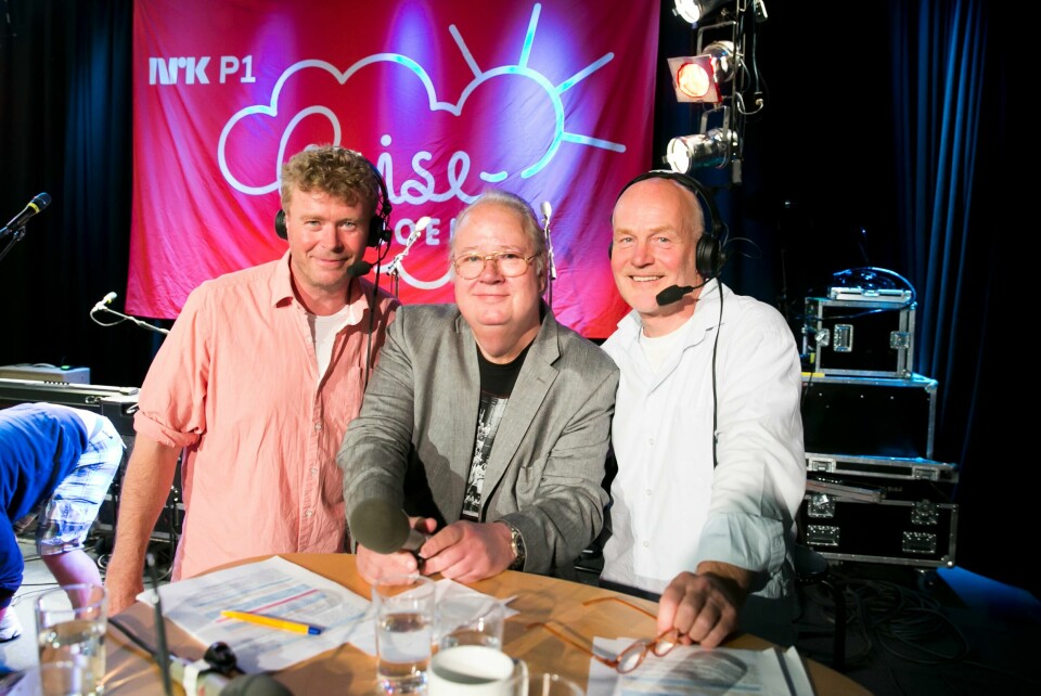 Øystein Bache og Rune Gokstads 50-årssending for «Reiseradioen» i 2013 inkluderte mange tidligere programledere, blant Knut Borge som gikk bort i 2017. Øystein Bache og Rune Gokstads 50-årssending for «Reiseradioen» i 2013 inkluderte mange tidligere programledere, blant Knut Borge som gikk bort i 2017.