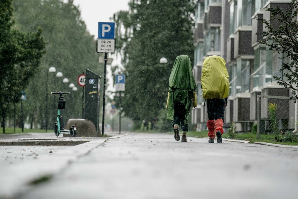 Ekstremværet «Hans» setter oss på prøve. Det er alvor nå, skriver Dagsavisen på lederplass. Ekstremværet «Hans» setter oss på prøve. Det er alvor nå, skriver Dagsavisen på lederplass.