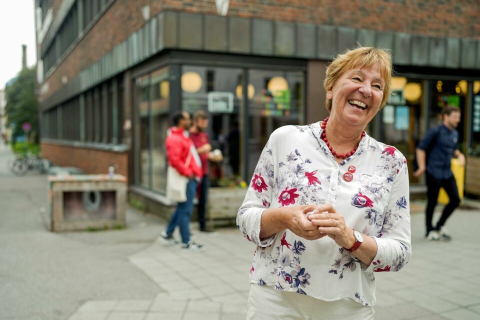 Før valgkampen er i gang, og partiprogrammene skal markedsføres overfor velgerne, er det lagt ned hundrevis av timer i frivillig arbeid, skriver tre SV-representanter. Bildet viser Oslos sittende ordfører Marianne Borgen (SV) under åpningen av valgkampen for to år siden. Marianne Borgen