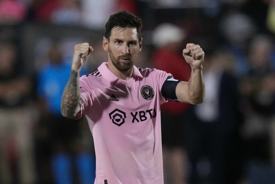 Lionel Messi fortsetter å banke inn mål for Inter Miami. Lionel Messi fortsetter å banke inn mål for Inter Miami. Foto: LM Otero / AP / NTB