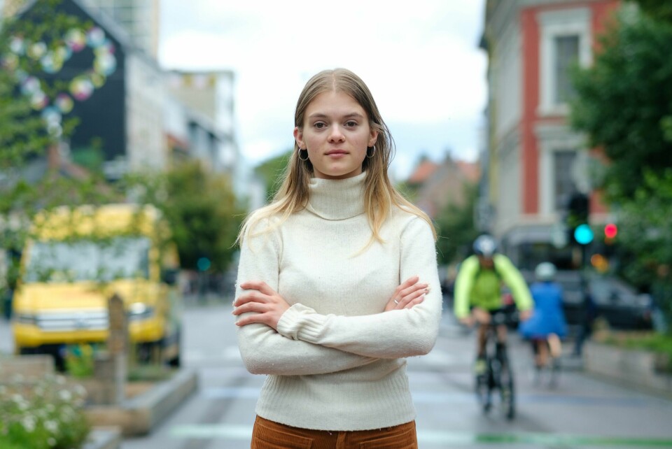 Juni Romero y Cordero Berg-Nielsen (MDG) kan potensielt havne i bystyret til høsten. Hun har merket at ungdomspolitikere opplever hets når de uttaler seg. Juni Romero y Cordero Berg-Nielsen, MDG.