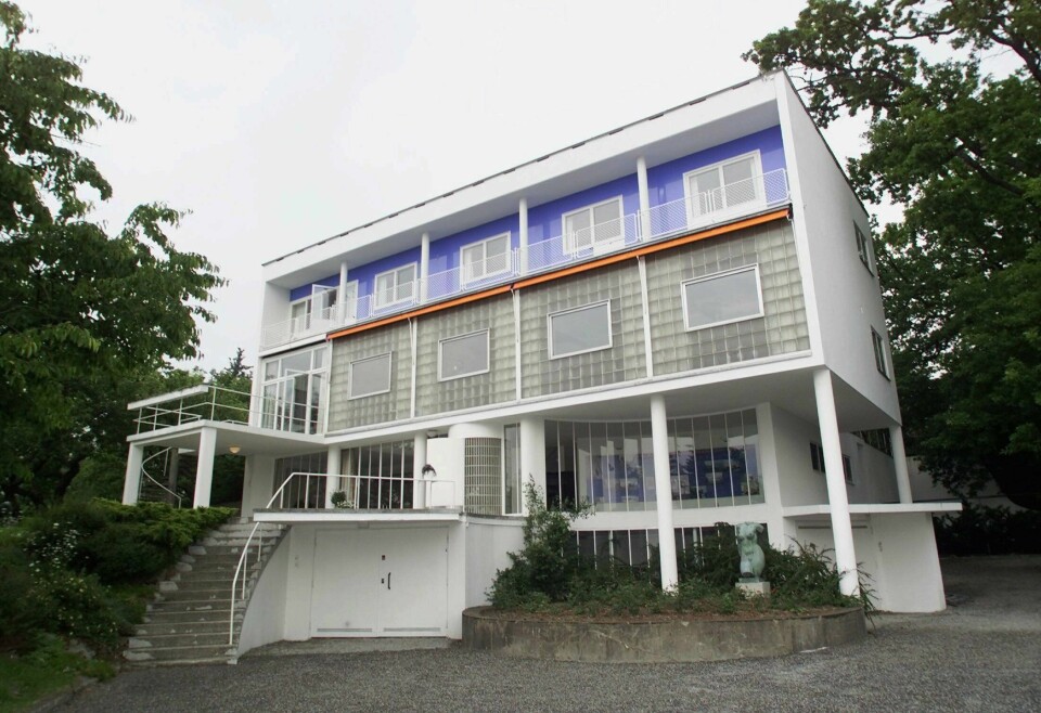 Villa Stenersen ble reist på «beste» Oslo Vest i 1937–1939. Villa Stenersen ble reist på «beste» Oslo Vest i 1937–1939. Foto: Erik Johansen / NTB