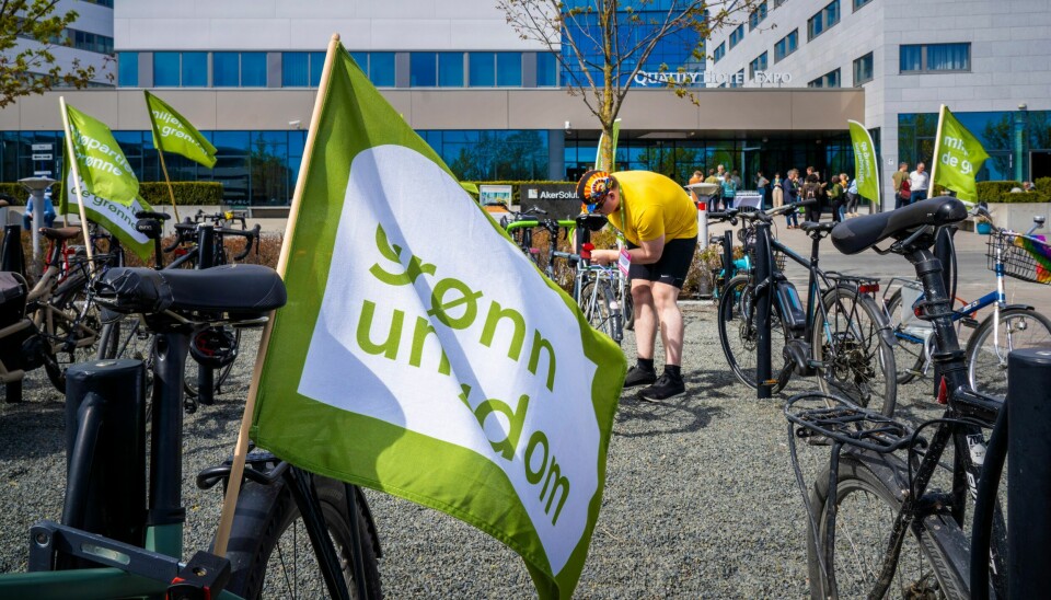 Berg-Nielsen håper flere unge får øynene opp for politikken i framtiden. Berg-Nielsen håper flere unge får øynene opp for politikken i framtiden.
