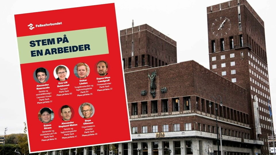 Alle er arbeidere og alle er medlemmer av Rødt, bortsett fra én. Tungbilmekanikeren er medlem av SV. Alle er arbeidere og alle er medlemmer av Rødt, bortsett fra én. Tungbilmekanikeren er medlem av SV.