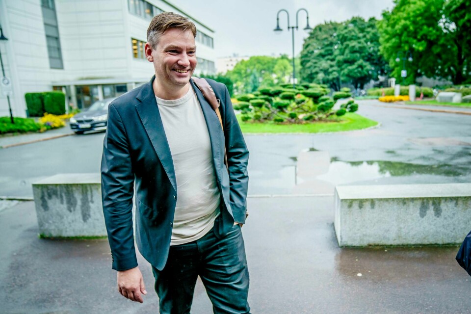 Høyre-nestleder Henrik Asheim. Høyre-nestleder Henrik Asheim.