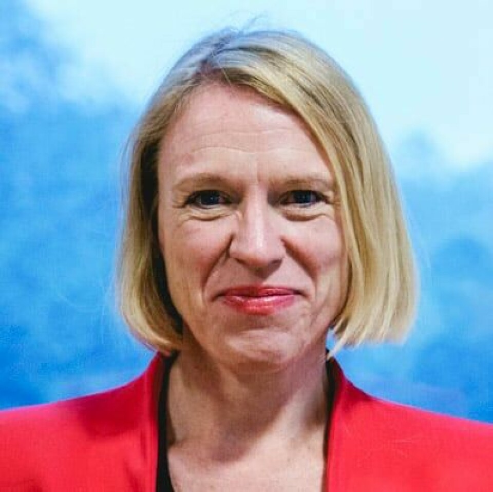 Anniken Huitfeldt er utenriksminister (Arbeiderpartiet). Utenriksminister Anniken Huitfeldt