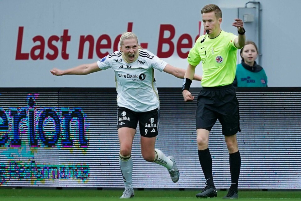Emilie Nautnes scoret Rosenborgs siste mål mot Røa lørdag. Bildet er fra en tidligere kamp. Emilie Nautnes scoret Rosenborgs siste mål mot Røa lørdag. Bildet er fra en tidligere kamp.