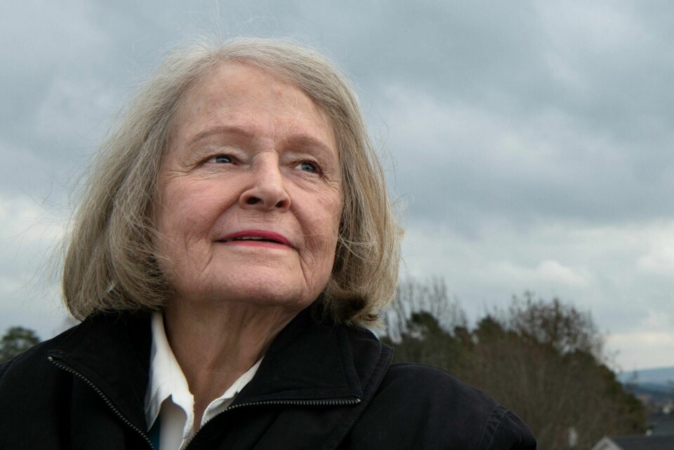 Gro Harlem Brundtland hjemme på Bygdøy. Gro Harlem Brundtland. Hjemme på Bygdøy.
