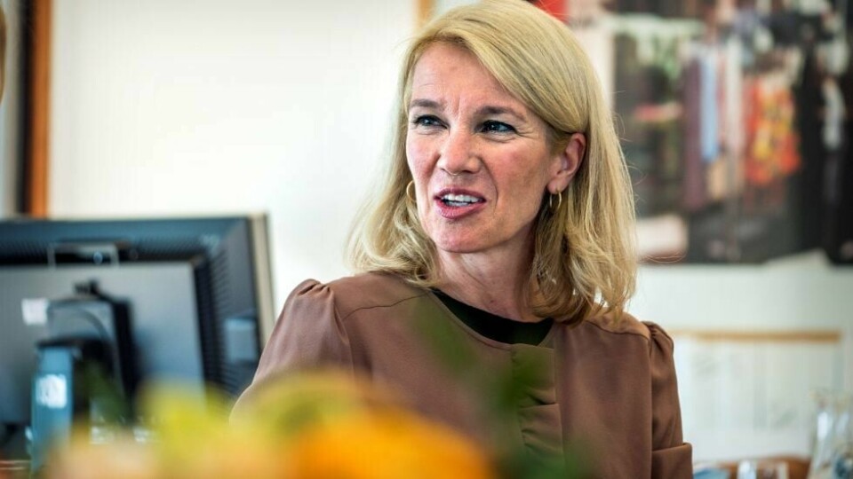 Ordfører Christine Sagen Helgø har tatt initiativ til et opprop som er sendt til partilederne på Stortinget. Foto: Roy Storvik