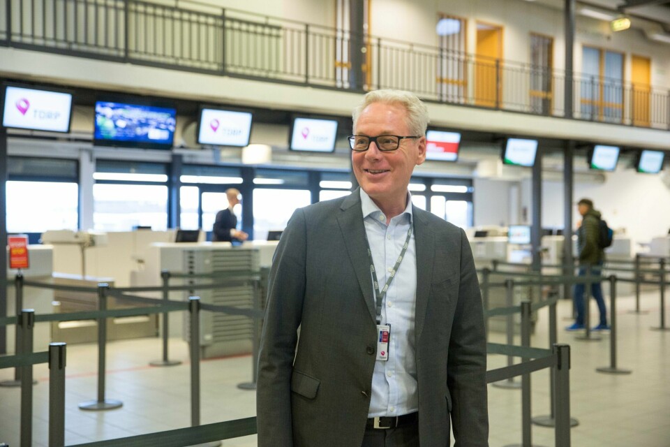 Torp-sjef Gisle Skansen sier nærheten til Oslo og Gardermoen gjorde jobben til Rygge Sivile Lufthavn (RSL) ekstra utfordrende.