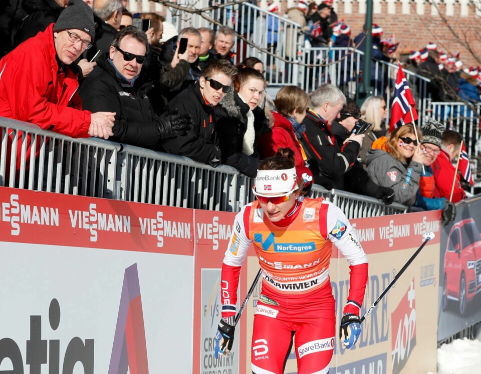 Maiken Caspersen Falla var utladet etter VM og klarte ikke å kvalifisere seg i Drammen onsdag.