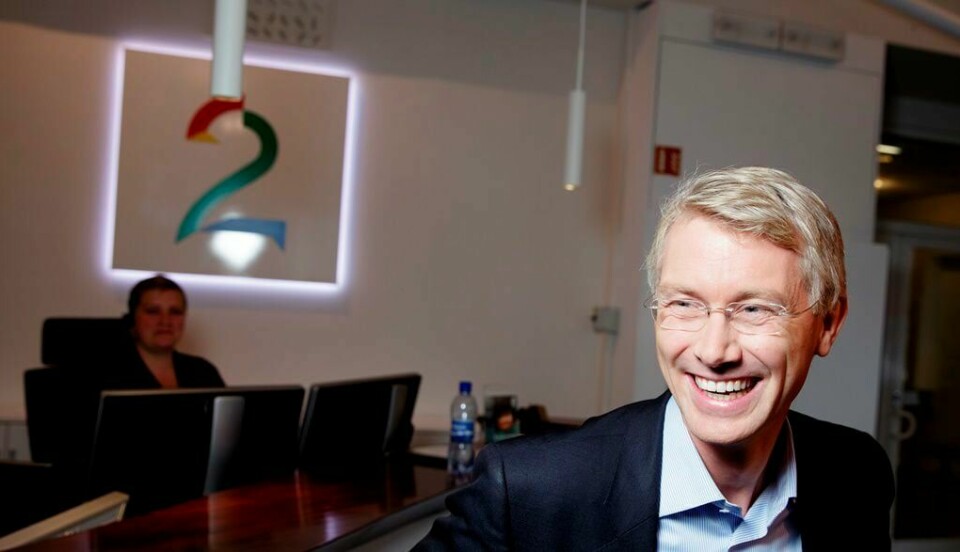 Den nyutlyste konsesjonen for en kommersiell allmennkringkaster er skreddersydd for TV 2, her ved sjefredaktør og administrerende direktør Olav T. Sandnes, skriver Reidar Spigseth.