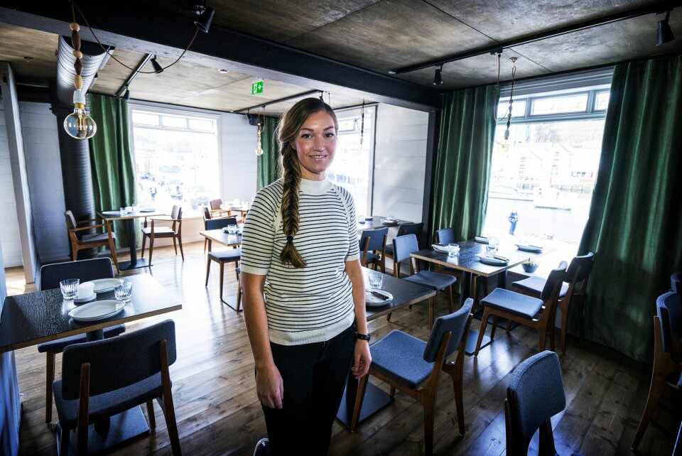 Daglig leder Kristin Folkestad kan melde om fulle hus i åpningsuken til den italienske restauranten Villa 22. Foto: Roy Storvik Daglig leder Kristin Folkestad kan melde om fulle hus i åpningsuken til den italienske restauranten Villa 22. Foto: Roy Storvik
