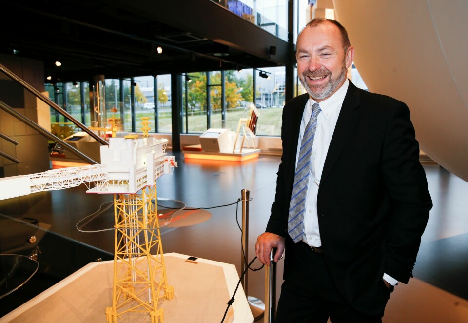 Adm.dir. i Kværner Jan Arve Haugan. Foto: Terje Pedersen/NTB scanpix