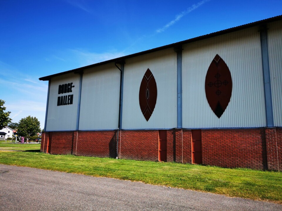 BORGEHALLEN: Her spiller St. Croix innebandyklubb sine kamper BORGEHALLEN: Her spiller St. Croix innebandyklubb sine kamper