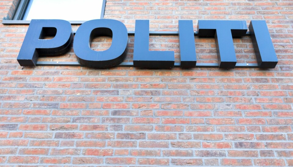 Tønsberg 20180509.
Politi logo på vegg.
Foto: Gorm Kallestad / NTB scanpix Tønsberg 20180509.
Politi logo på vegg.
Foto: Gorm Kallestad / NTB scanpix