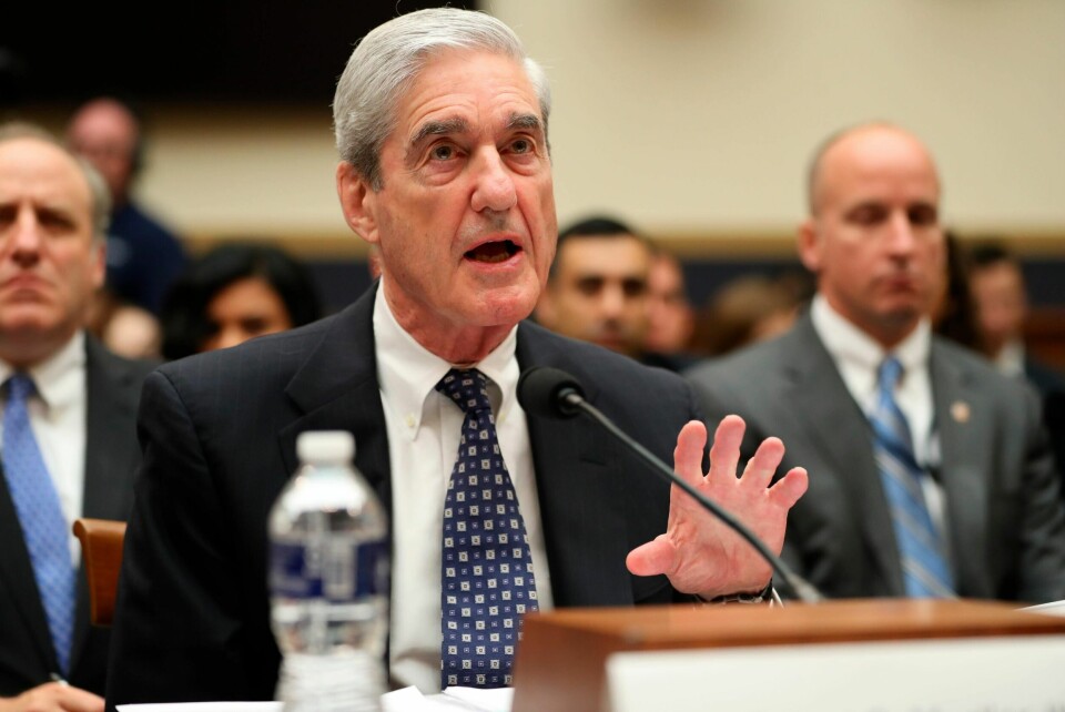Tidligere spesialforsker Robert Mueller fastholdt under en kongresshøring onsdag at president Donald Trump gjentatte ganger forsøkte å stikke kjepper i hjulene for hans etterforskning. Trump hevder selv at Muellers rapport renvasker ham for anklagene om dette.