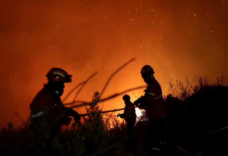 UTE AV KONTROLL: Villere skogbranner er bare en av følgene av klimakrisen, skriver David Wallace-Wells i boka «Den ubeboelige planeten». FOTO: ARMANDO FRANCA/NTB SCANPIX