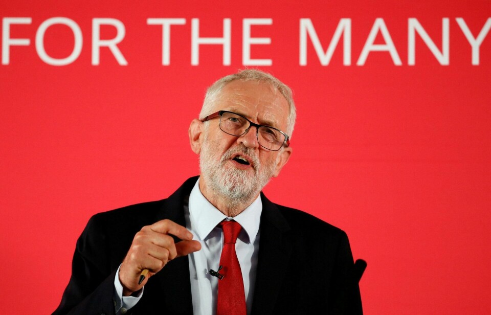 KAMP: Labour-leder Jeremy Corbyn er klar for kamp mot «no deal». Underhuset kommer sammen i dag. FOTO: NTB SCANPIX KAMP: Labour-leder Jeremy Corbyn er klar for kamp mot «no deal». Underhuset kommer sammen i dag. FOTO: NTB SCANPIX