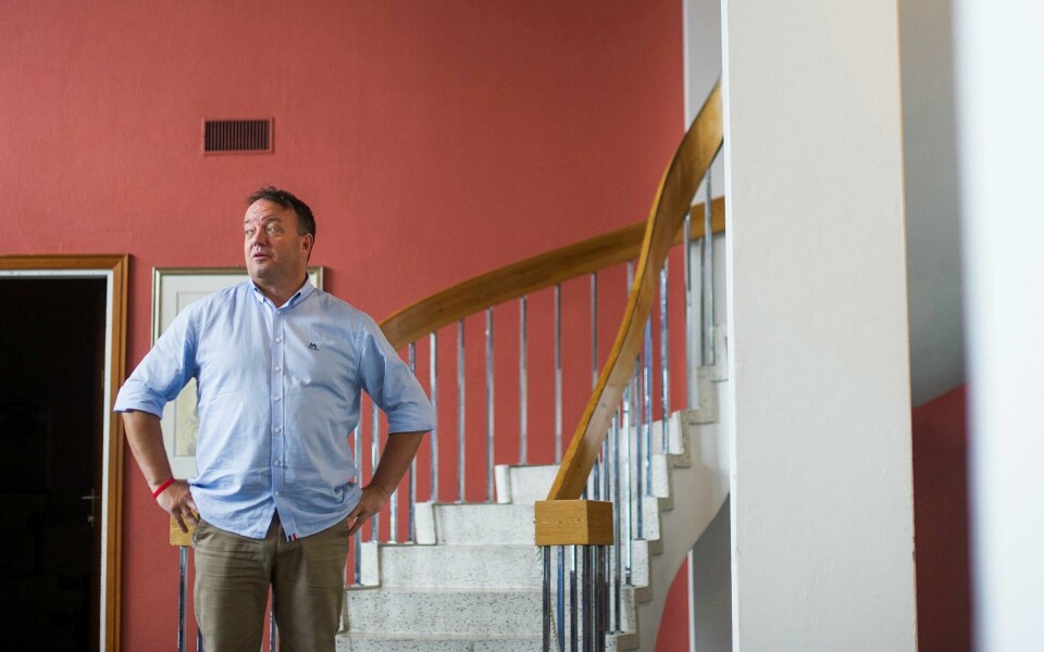 Frode Myrhol i FNB. Partileder Frode Myrhol i Folkeaksjonen nei til mer bompenger (FNB)
(Til portrettintervju i Dagsavisen 31. august 2019)