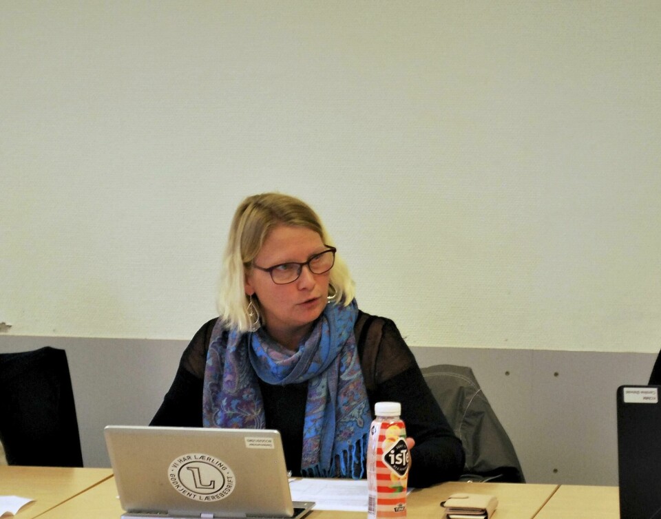 – GODT HÅP: – Vi må kunne si det er et godt håp om at vi skal kunne lande forhandlingene fredag, sier Sp-gruppeleder Elin Tvete på vegne av Ap, SV, Bymiljølista, MDG og Rødt. – GODT HÅP: – Vi må kunne si det er et godt håp om at vi skal kunne lande forhandlingene fredag, sier Sp-gruppeleder Elin Tvete på vegne av Ap, SV, Bymiljølista, MDG og Rødt.