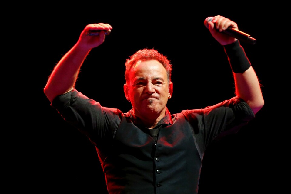 Det blir en konsert nummer to i Norge med The Boss – i Trondheim, mens han spiller nummer tre i Frognerparken i Oslo 28. juli. FOTO: NTB SCANPIX