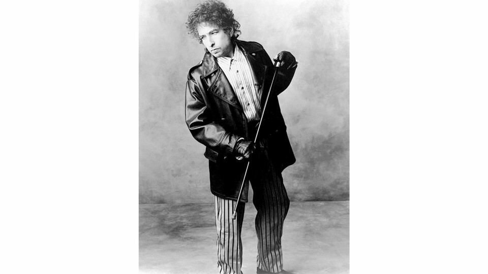 Bob Dylan, med høykulturell spaserstokk nå, men fortsatt med mye på hjertet. Bob Dylan, med høykulturell spaserstokk nå, men fortsatt med mye på hjertet.