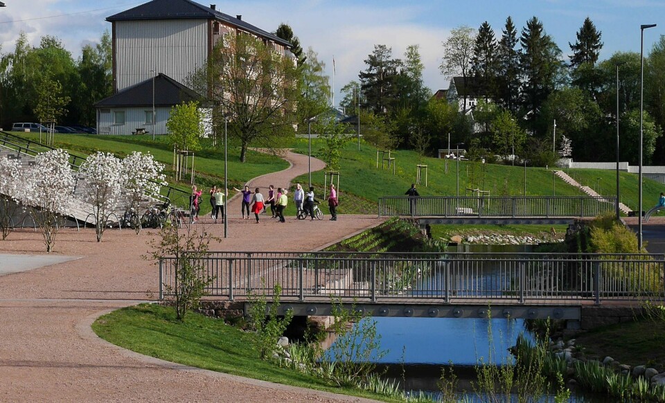 Ny pris til Bjerkedalen Park. FOTO: DRONNINGA LANDSKAP