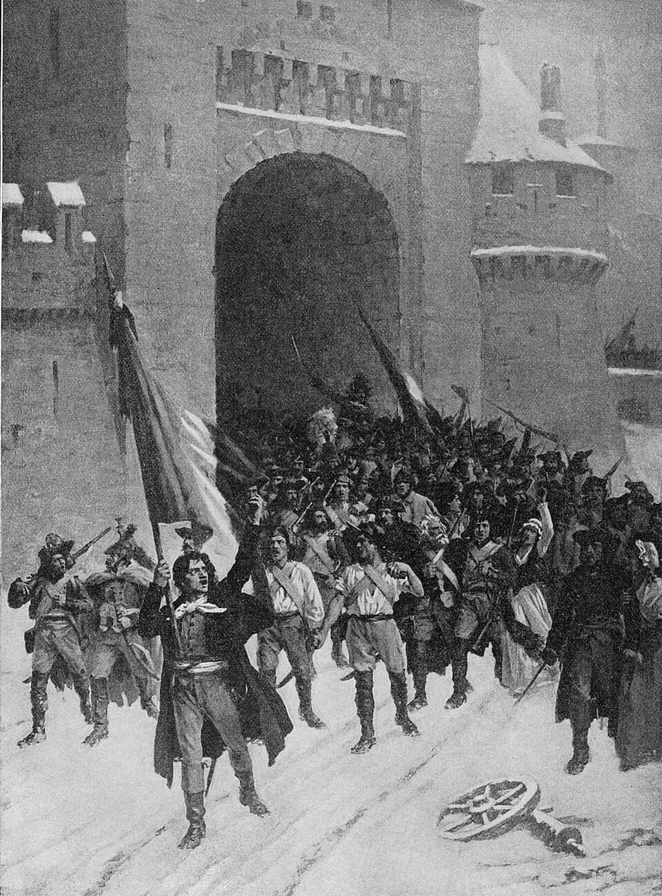 På valen: «Internasjonalen» ble først trykket i den franske samlingen «Revolusjonære sanger» i 1794. Ikke alle husker at den var Sovjetunionens offisielle sang til 1944. ILLUSTRASJON: DETALJ FRA MALERI AV P.A. BAUDOUIN På valen: «Internasjonalen» ble først trykket i den franske samlingen «Revolusjonære sanger» i 1794. Ikke alle husker at den var Sovjetunionens offisielle sang til 1944. ILLUSTRASJON: DETALJ FRA MALERI AV P.A. BAUDOUIN