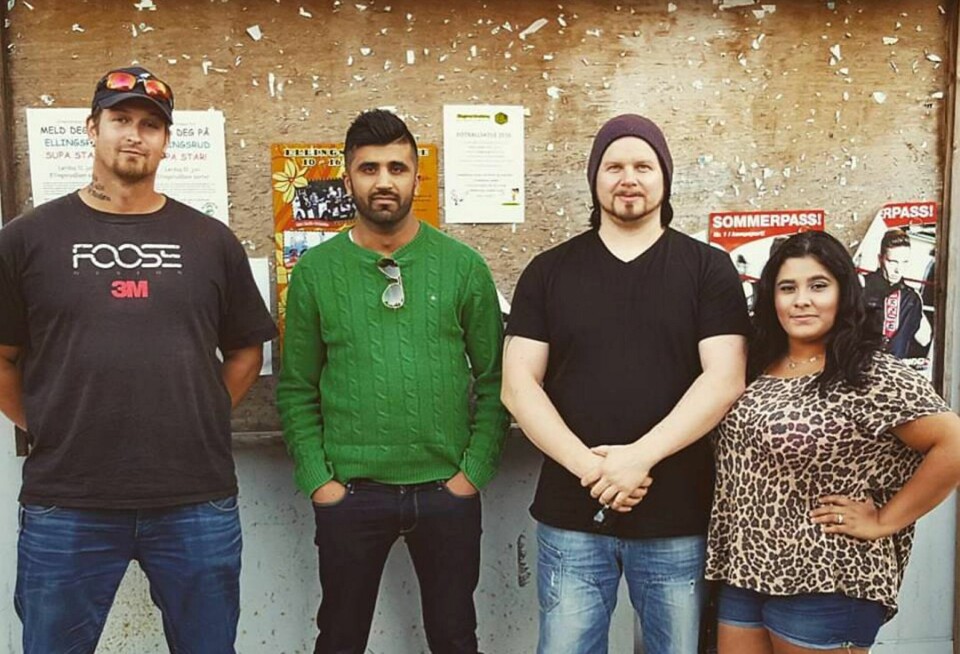 Ekstrem forbrødring: Alexander Vinar, Mohsan Raja og Ole R Hessen Mo og Victoria Maria Escarlet Mo. Ekstrem forbrødring: Alexander Vinar, Mohsan Raja og Ole R Hessen Mo og Victoria Maria Escarlet Mo.