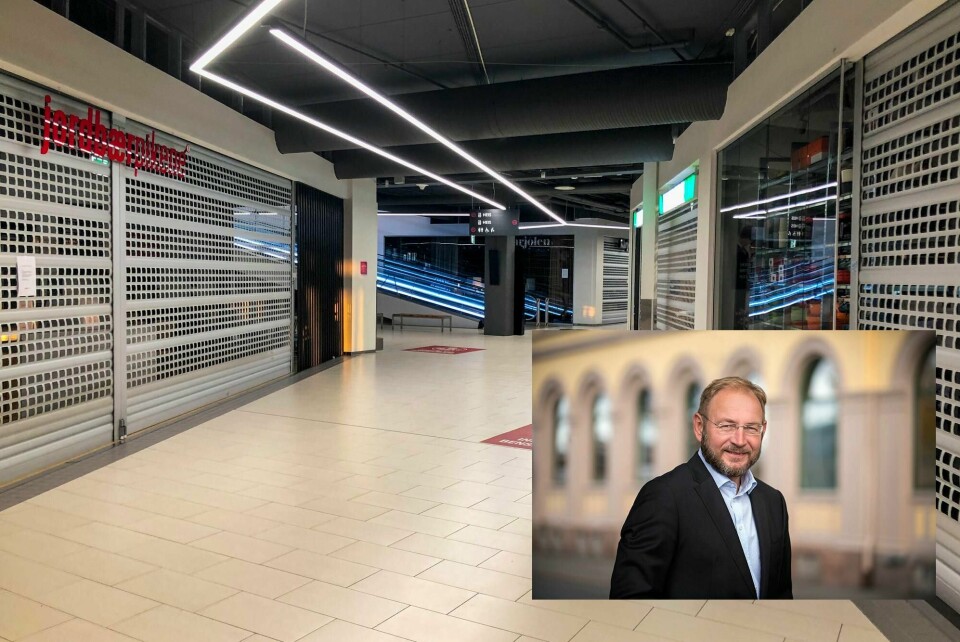 Flere kjøpesentre, også i Drammen, har merket koronavirusets herjinger. Daglig leder i Næringsforeningen i Drammensregionen, Rune Kjølstad, er bekymret for den kraftige økningen i konkurser i Drammen de siste månedene.