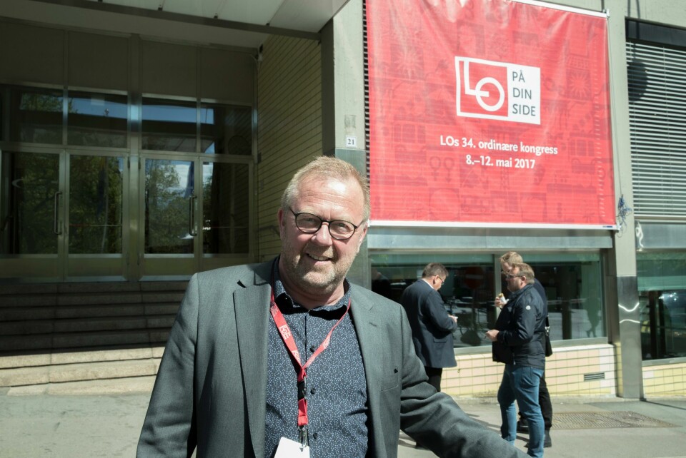Forbundsleder Jan Olav Andersen i EL og IT Forbundet. Oslo 20170508.
Forbundsleder Jan Olav Andersen i EL og IT Forbundet.
Foto: Vidar Ruud / NTB scanpix