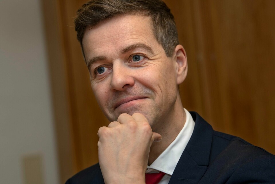 Samferdselsminister Knut Arild Hareide