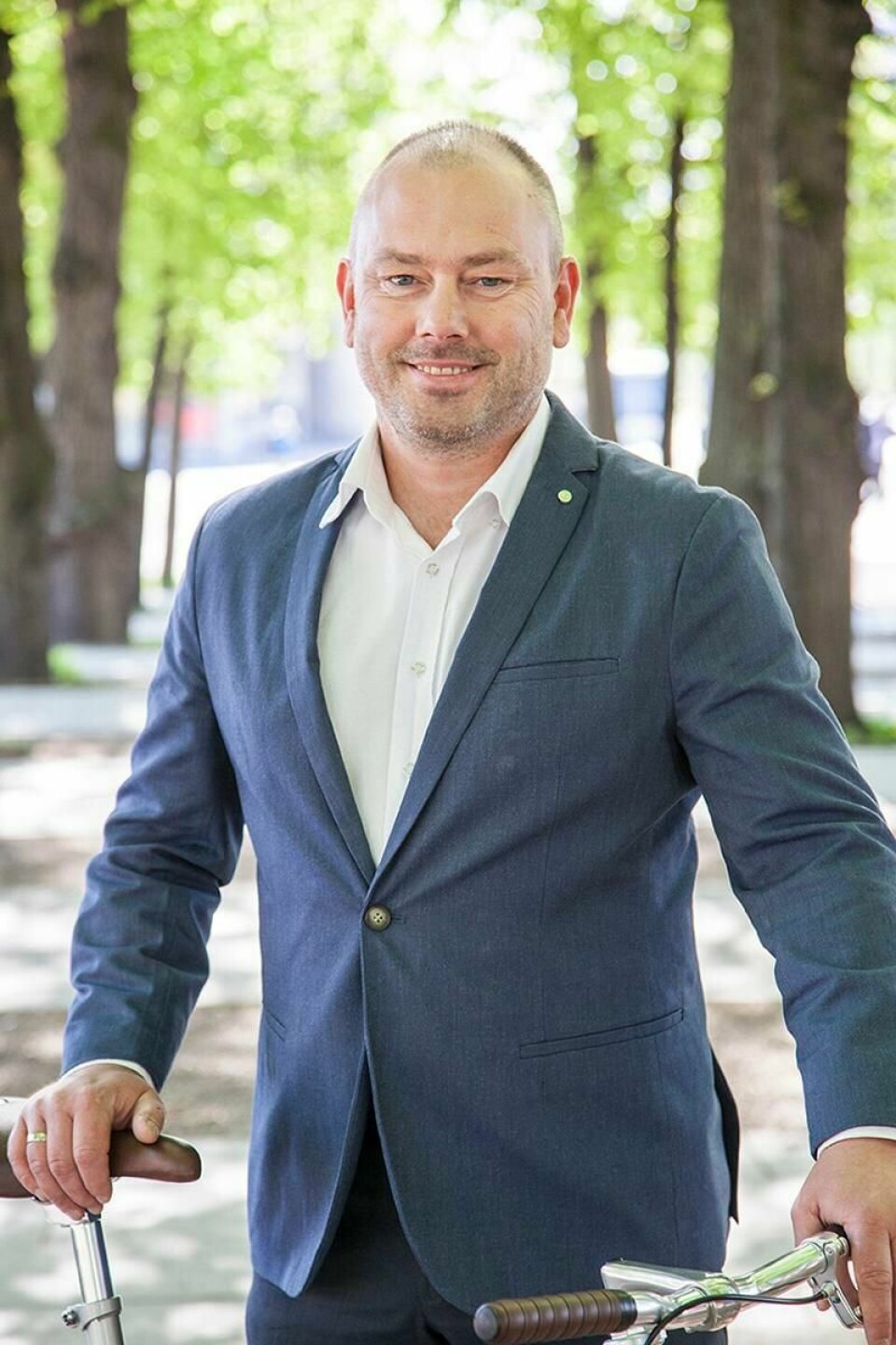 Morgan Andersson, generalsekretær i Syklistenes landsforening. Foto: Syklistenes landsforening.