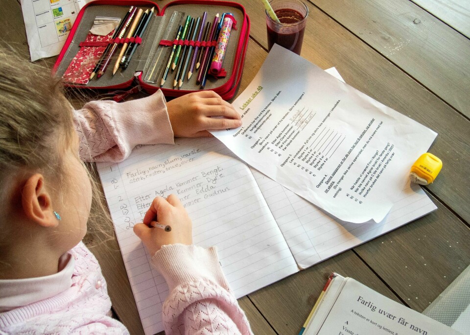 Illutstrajsonsfoto: Ifølge Caroline Solem, Generalsekretær i Dysleksi Norge, er det mange barn som med spesifikke lærevansker som jobber hardt for å skjule spesifikke lærevansker