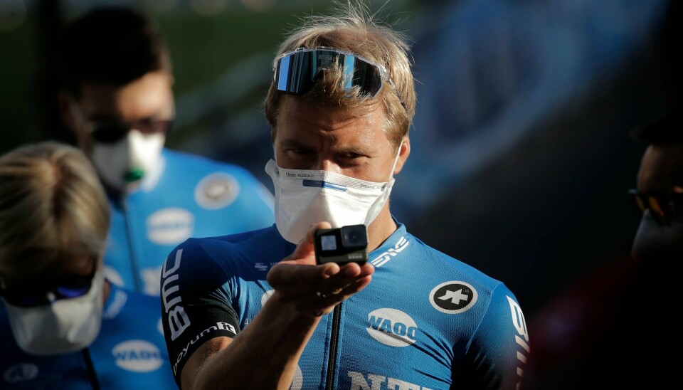 Edvald Boasson Hagen var nære å ta seieren på den sjuende etappen av Tour de France, men ble til slutt nummer to. Foto: Christophe Ena/AP/NTB scanpix.