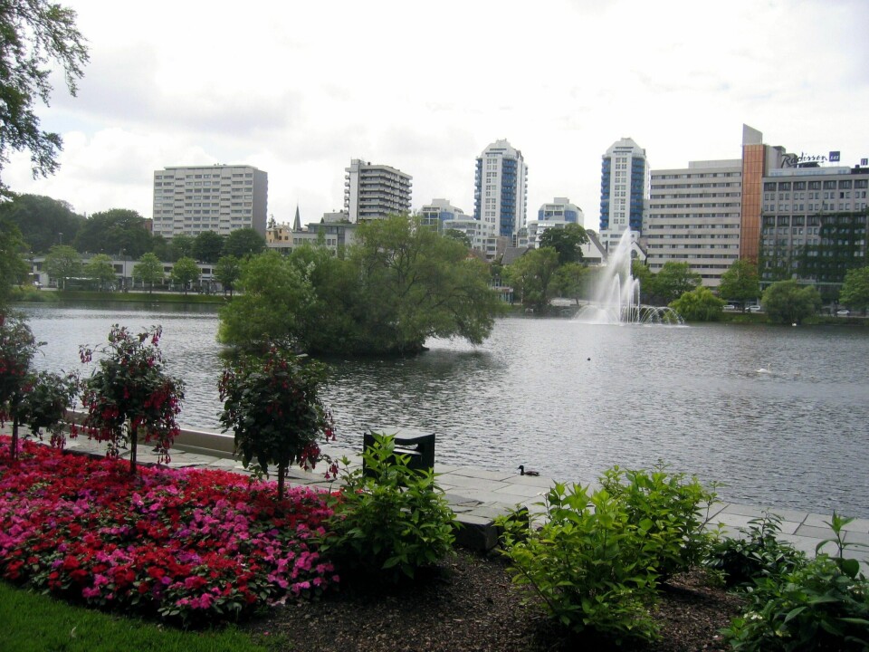 Stavanger sentrum.
