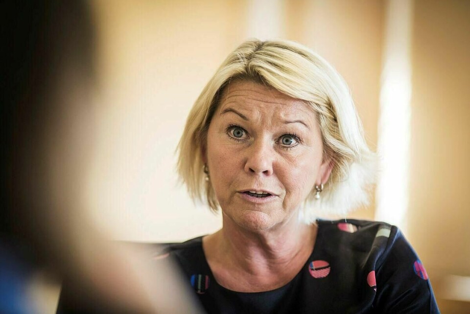 Kommunal- og moderniseringsminister Monica Mæland (H).