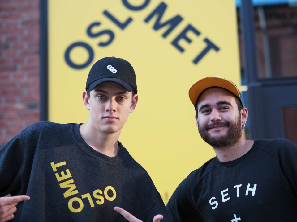 Remi og Andreas synes den nye logoen er skikkelig pinlig. Remi og Andreas synes den nye logoen er skikkelig pinlig.